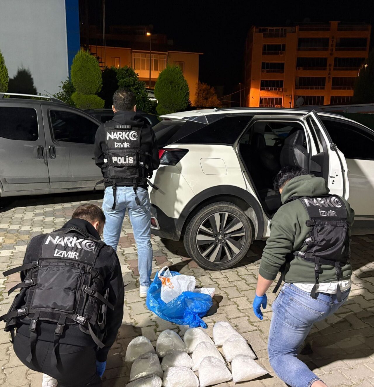 İZMİR (AA) – İzmir'in Torbalı ilçesinde 11 kilo 623 gram