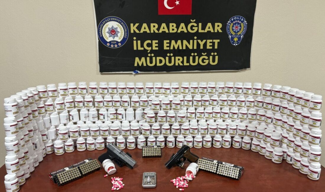 İZMİR (AA) – İzmir'in Karabağlar ilçesinde 13 bin 776 sentetik