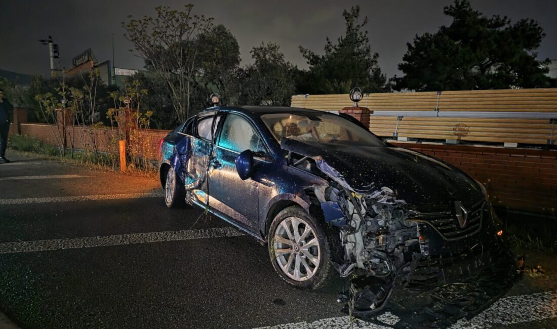 İZMİR (AA) – İzmir'in Kemalpaşa ilçesinde şarampole devrilen otomobilin sürücüsü