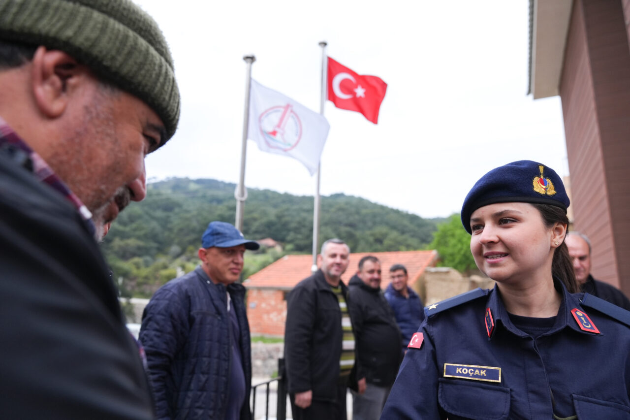 - Yaklaşık 9 ay önce Karşıyaka İlçe Jandarma Komutanı olarak
