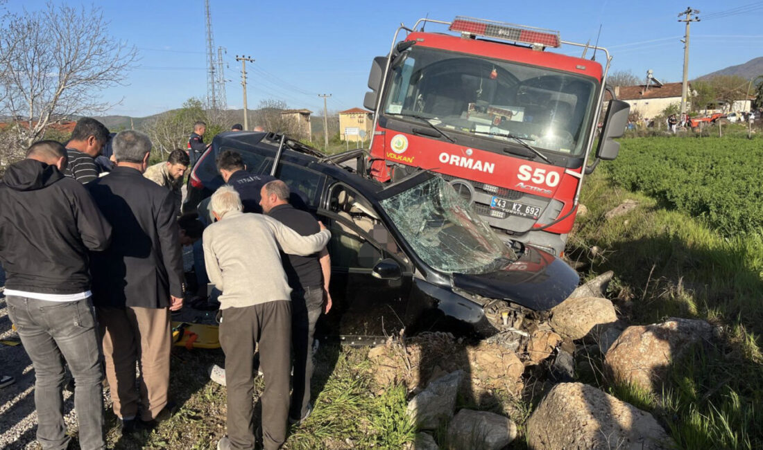 KÜTAHYA (AA) – Kütahya'nın Simav ilçesinde, orman yangını ihbarına giden