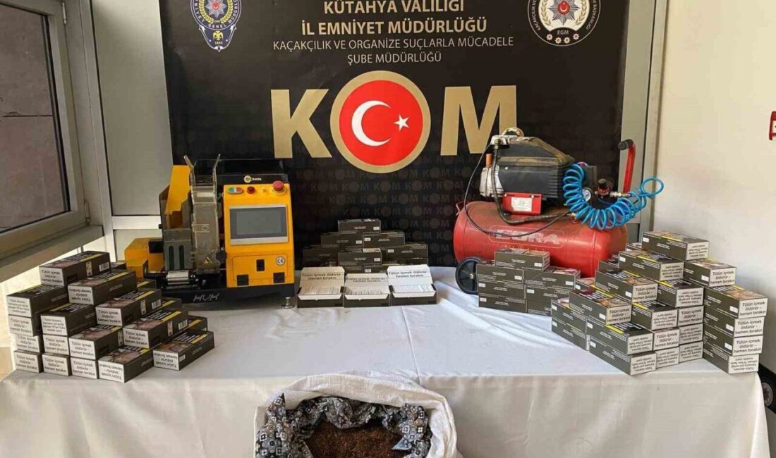 Kütahya İl Emniyet Müdürlüğü Kaçakçılık ve Organize Suçlarla Mücadele (KOM)