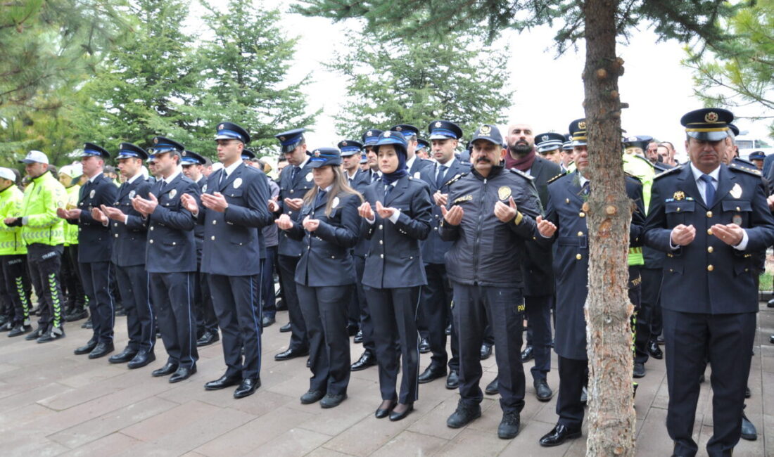 KÜTAHYA (AA) – Kütahya’da, Türk Polis Teşkilatı'nın 180'inci kuruluş yıl