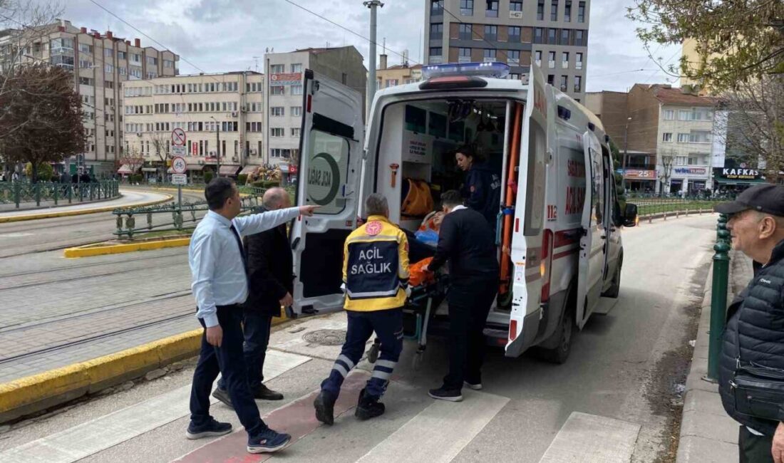Eskişehir’de bir alışveriş merkezinin lavabosunda rahatsızlanan ve sağlık ekiplerinin müdahale