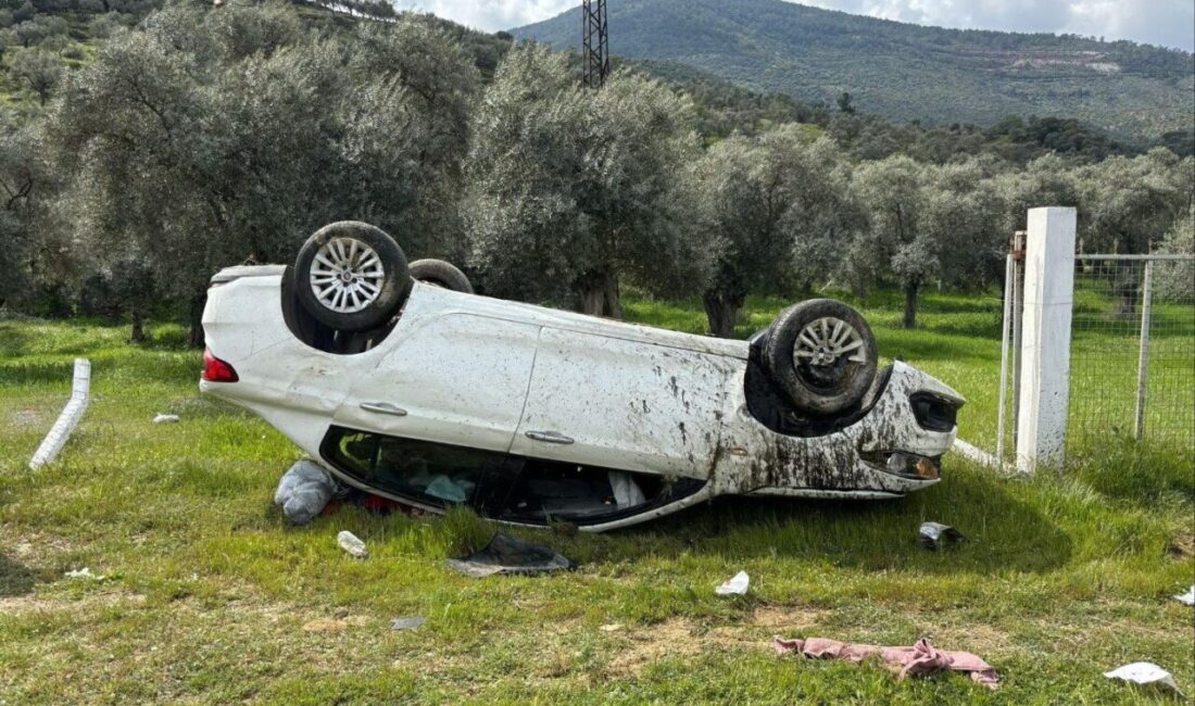 MUĞLA (AA) – Muğla'nın Milas ilçesinde otomobilin devrilmesi sonucu 1
