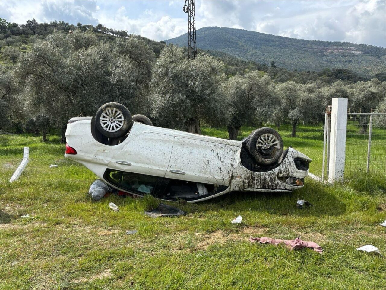 MUĞLA (AA) – Muğla'nın Milas ilçesinde otomobilin devrilmesi sonucu 1