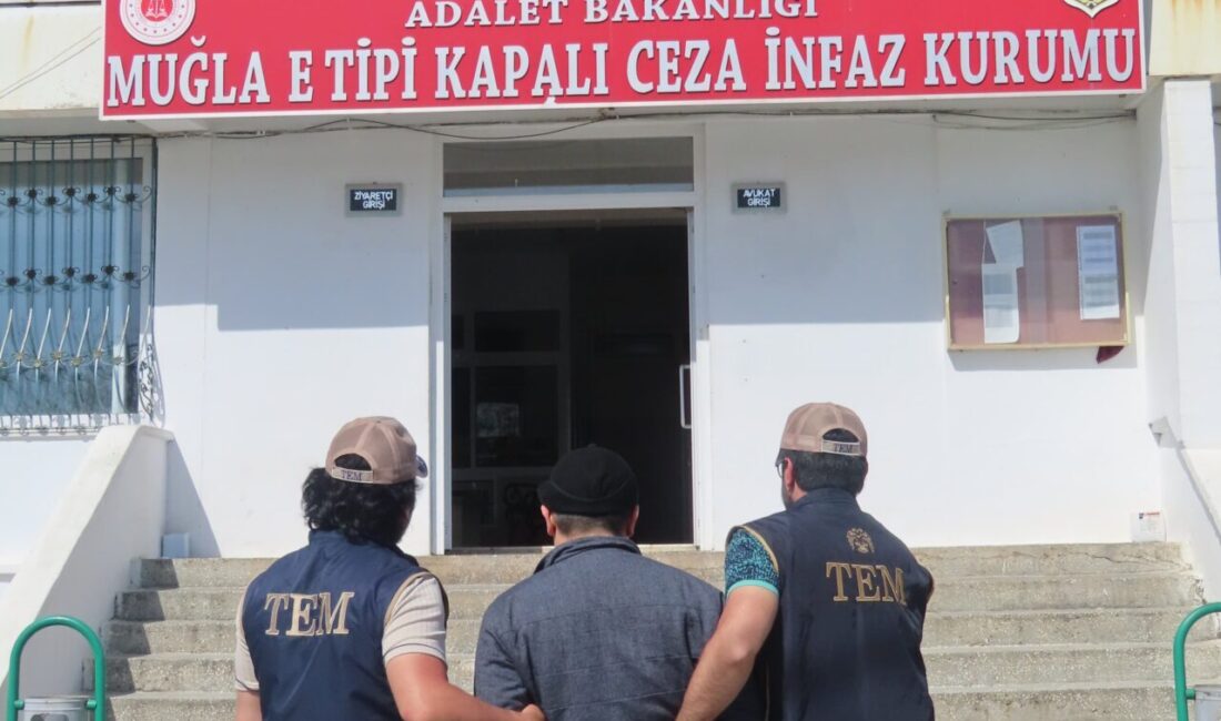 MUĞLA (AA) – Muğla'nın Menteşe ilçesinde, hakkında 8 yıl kesinleşmiş