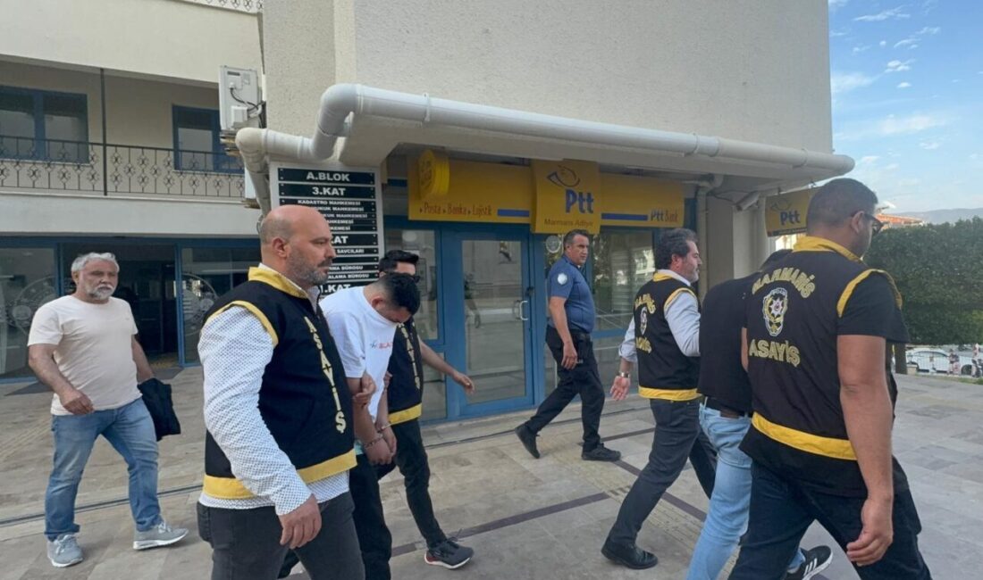 MUĞLA (AA) – Muğla'nın Marmaris ilçesinde gazeteciyi darbettikleri iddiasıyla gözaltına