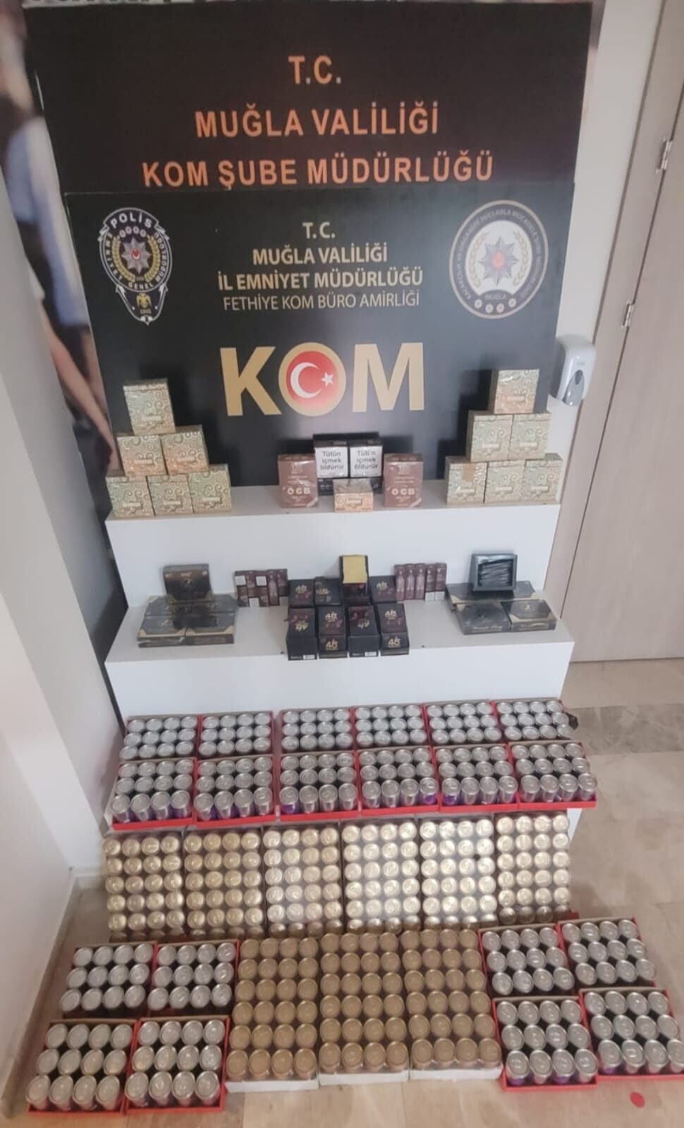 MUĞLA (AA) – Muğla'da kaçakçılıkla mücadele kapsamında düzenlenen operasyonda gözaltına