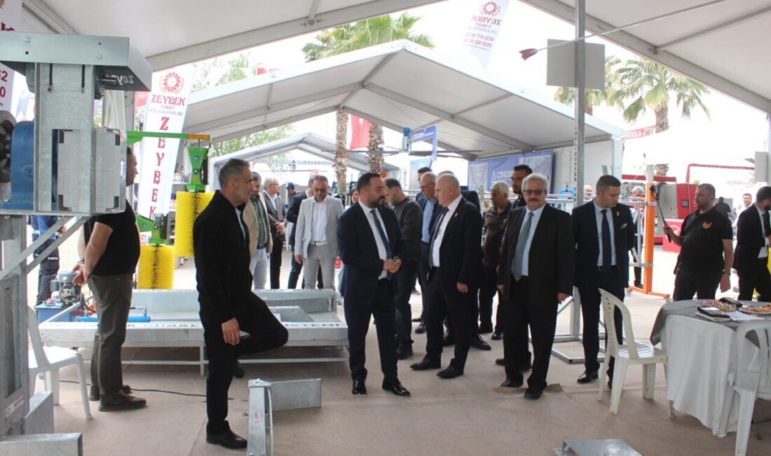 İZMİR (AA) – Ödemiş 2. Tarım, Hayvancılık Makinaları, Teknolojileri ve
