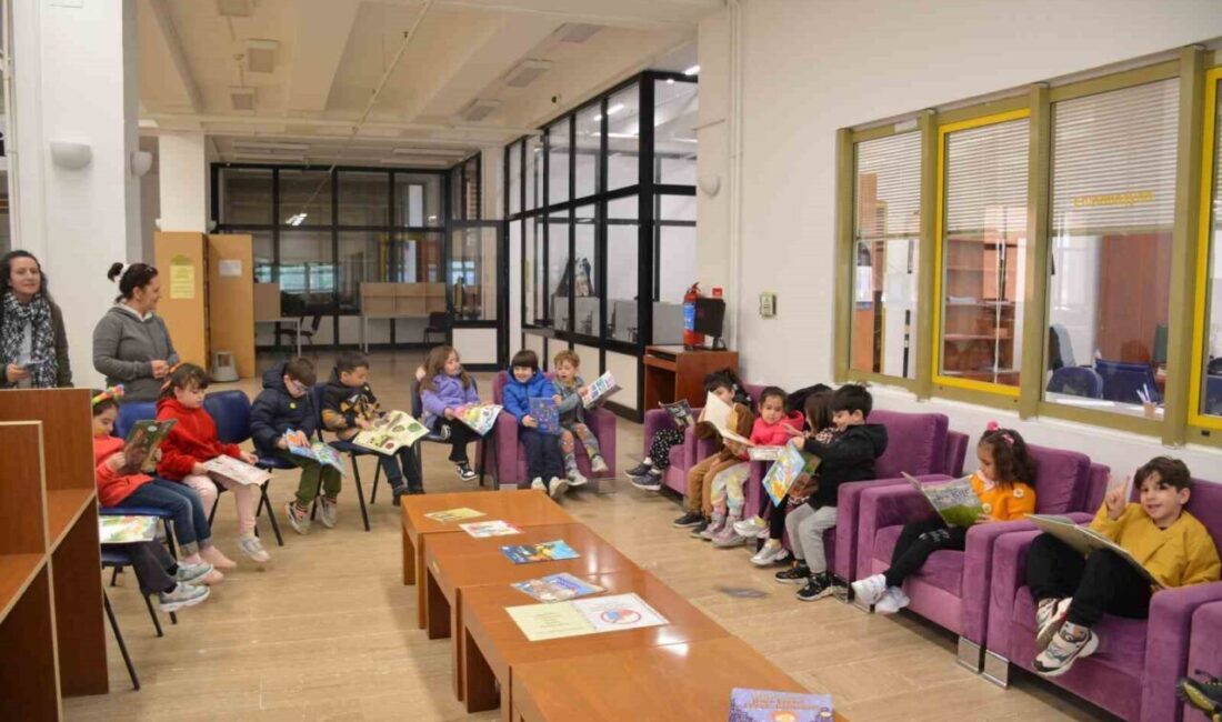 61. Kütüphane Haftası kapsamında Anadolu Üniversitesi İşitme Engelli Çocuklar Eğitim,