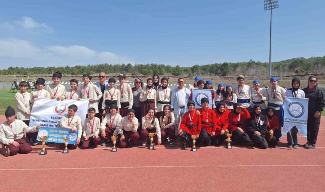 Eskişehir’de yapılan Okul Sporları Geleneksel Türk Okçuluğu Müsabakaları sona erdi.