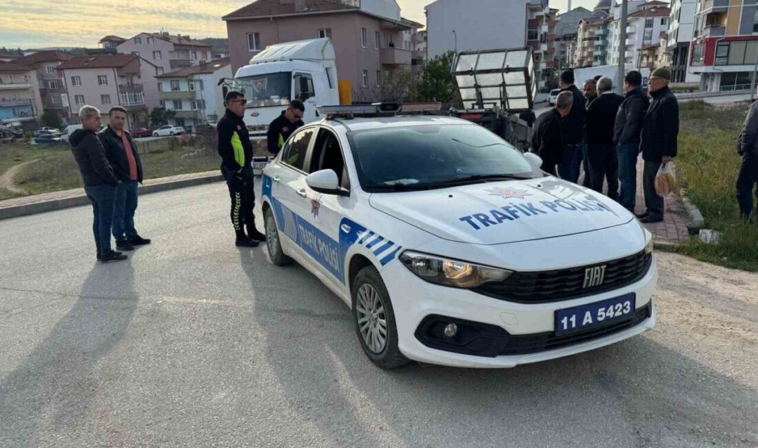 Bilecik’te seyir halindeki otomobil ile motosikletin çarpıştığı trafik kazasında 1