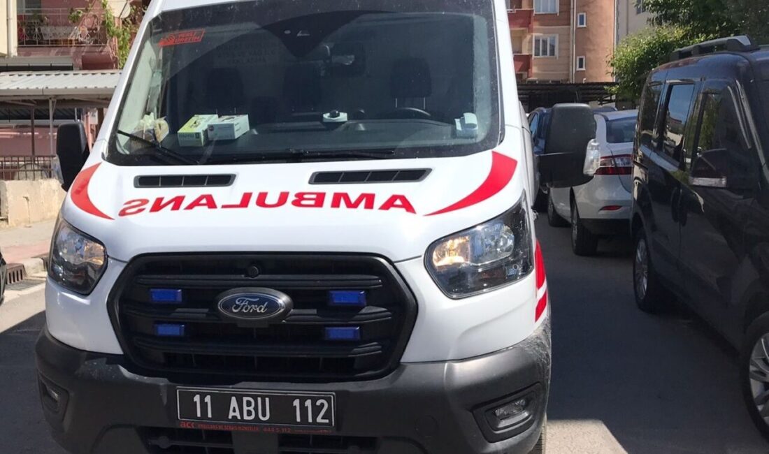 Bilecik’te seyir halindeki bir otomobil yolun karşısına geçmek isteyen bir