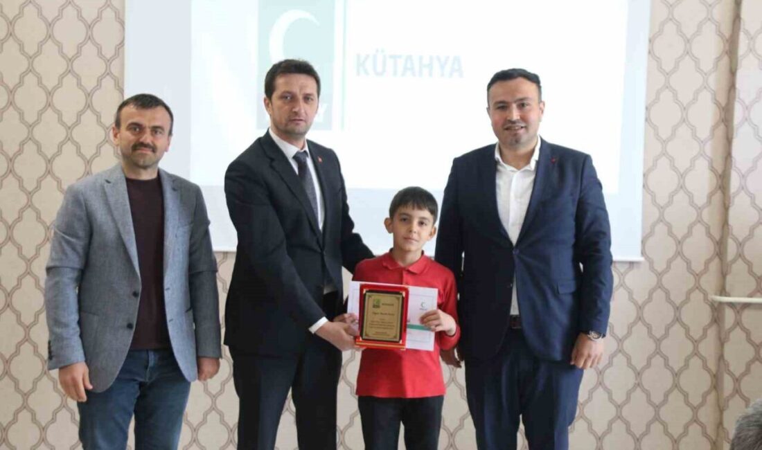 Hisarcık Cumhuriyet İlkokulu öğrencisi Burak Danış, il geneli düzenlenen “Sağlıklı