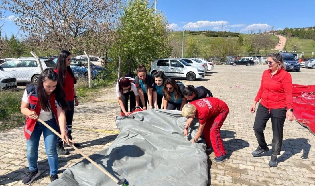 Eskişehir İl Sağlık Müdürlüğü’nün envanterinde bulunan sahra hastanesi ünitelerinin periyodik