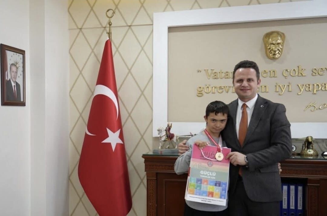 MUĞLA (AA) – Türkiye Şampiyonu Aziz Can Aydoğan, İl Milli