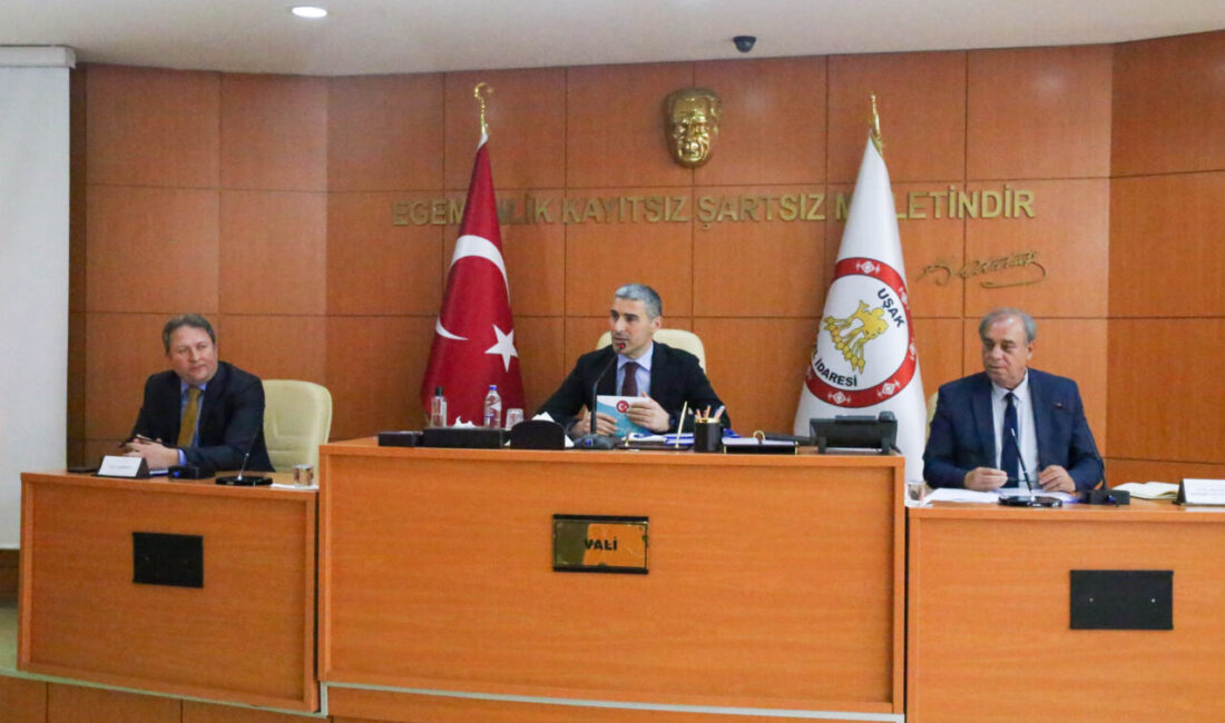 UŞAK (AA) – Uşak İl Koordinasyon Kurulu 2025 yılı 2.