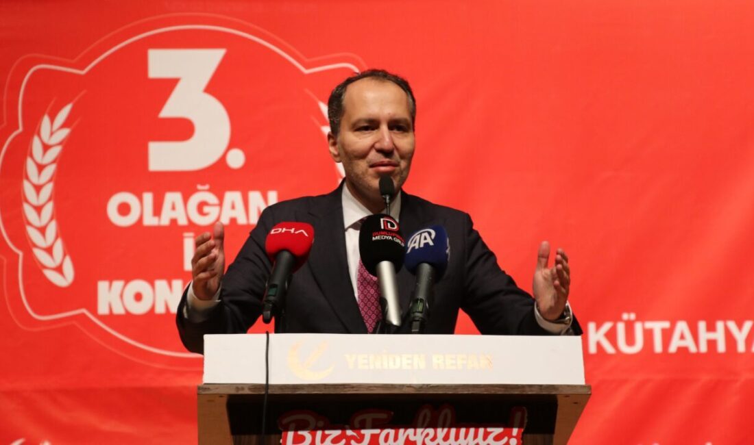 KÜTAHYA (AA) – Yeniden Refah Partisi Genel Başkanı Fatih Erbakan,