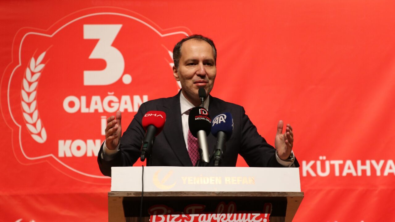 KÜTAHYA (AA) – Yeniden Refah Partisi Genel Başkanı Fatih Erbakan,