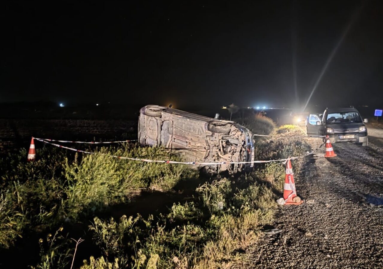 AFYONKARAHİSAR (AA) – Afyonkarahisar'ın Emirdağ ilçesinde otomobilin devrilmesi sonucu 1