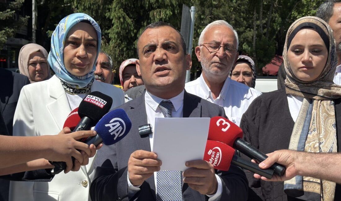 AFYONKARAHİSAR (AA) – AK Parti Afyonkarahisar İl Başkan Yardımcısı ve
