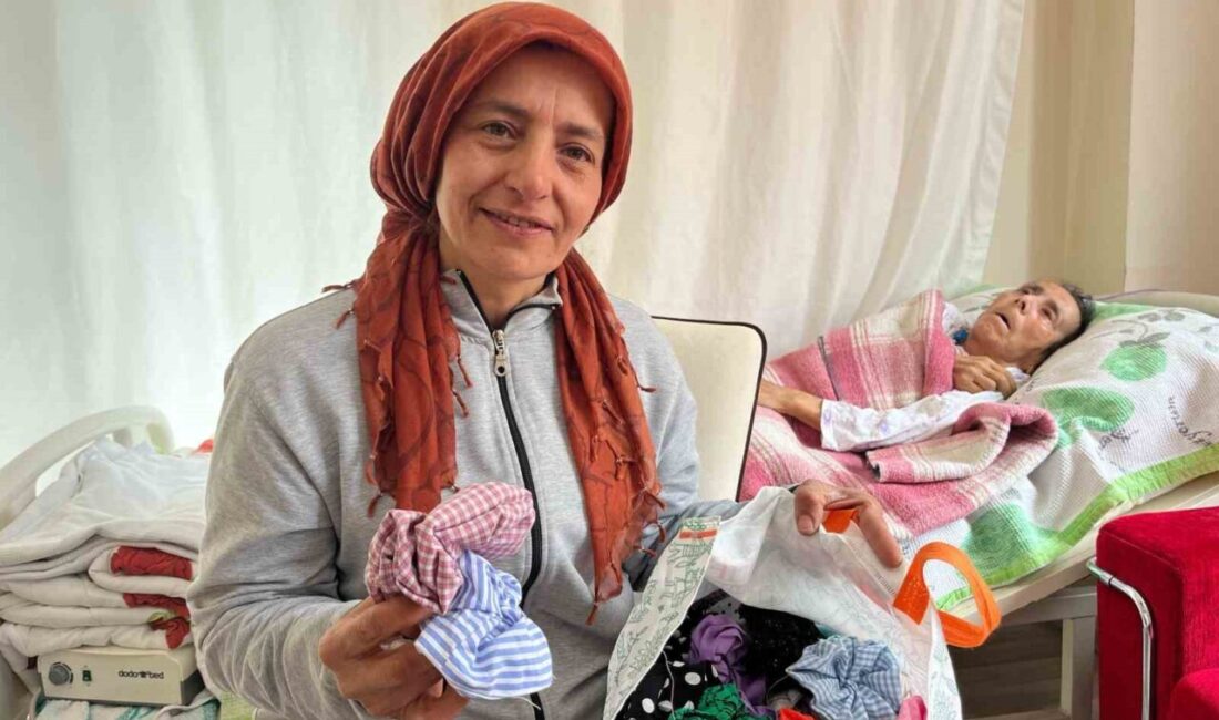 Eskişehir’deki alzheimer hastası annesine bakabilmek için evden dışarı çıkamayan ve