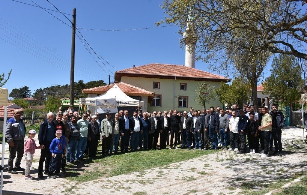 Eskişehir’in Seyitali ve Dereyalak Mahallesi’nde yapılan yağmur duası İnönü Belediye