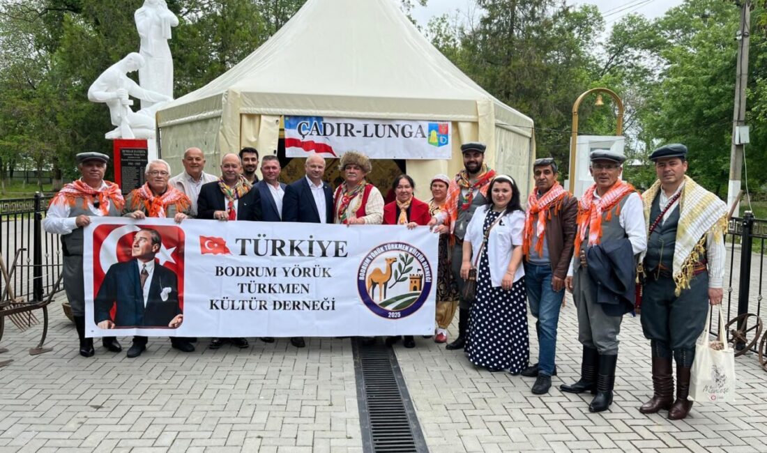 MUĞLA (AA) – Bodrum Yörük Türkmen Derneği, Moldova'da düzenlenen Hıdırellez