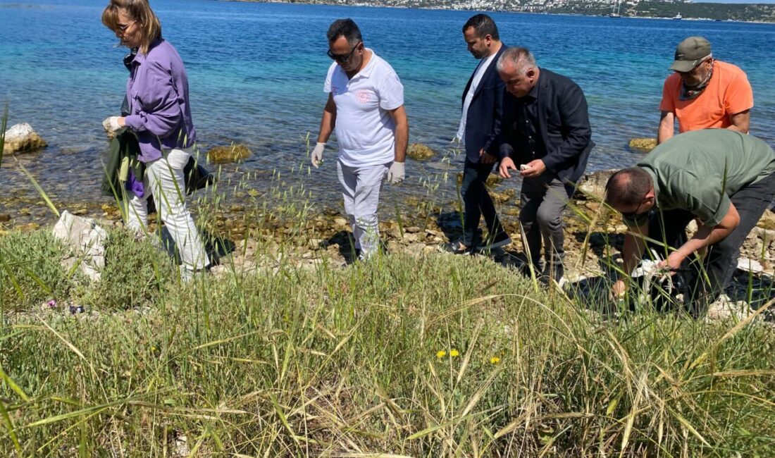 MUĞLA (AA) – Muğla'nın Bodrum ilçesinde yapılan deniz ve kıyı