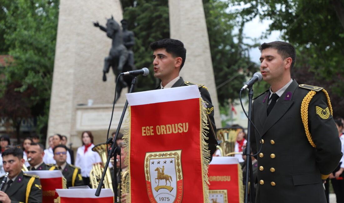 DENİZLİ (AA) – Ege Ordusu Bölge Bando Komutanlığı, 19 Mayıs