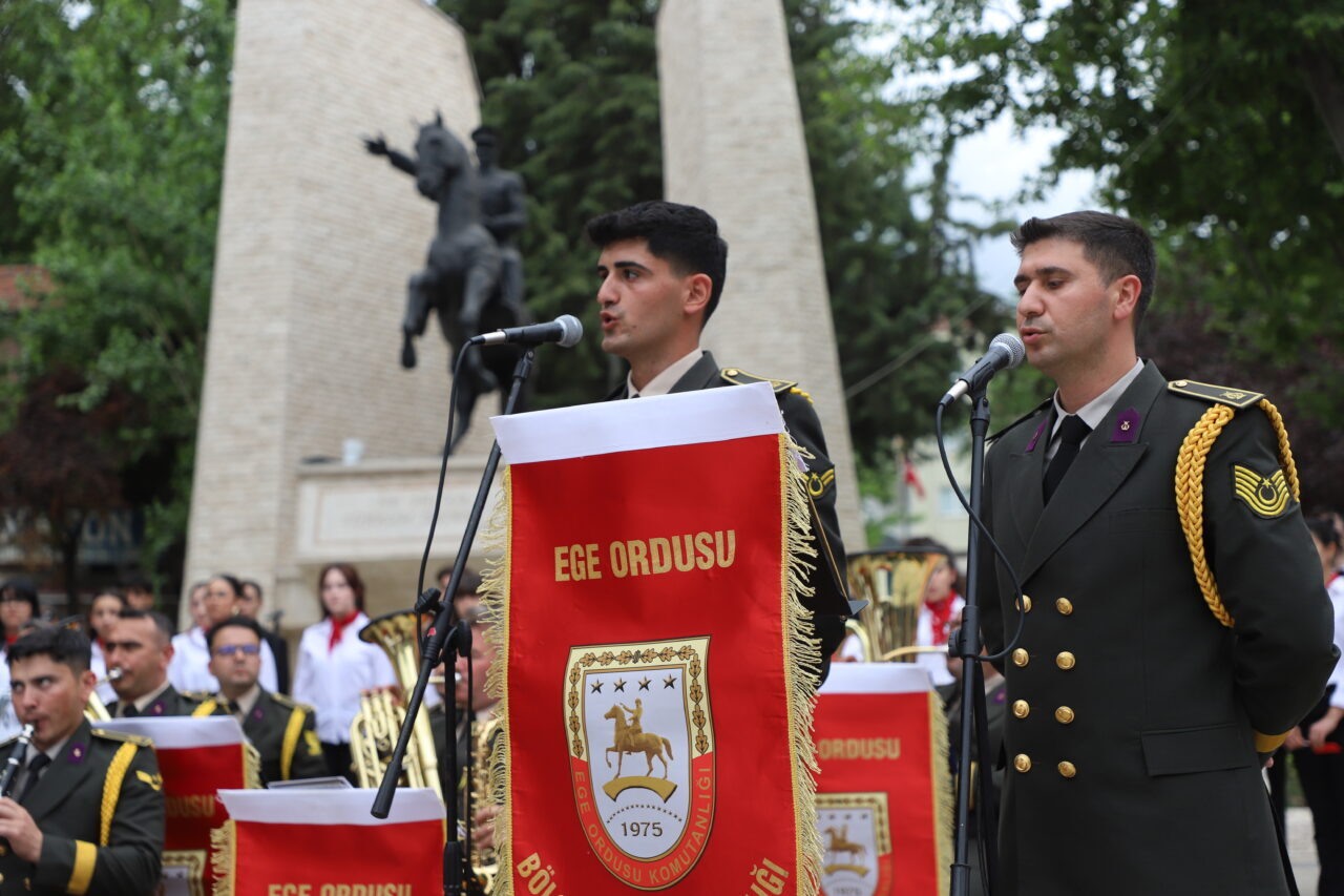 DENİZLİ (AA) – Ege Ordusu Bölge Bando Komutanlığı, 19 Mayıs