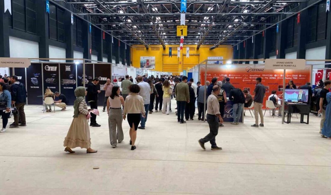 Eskişehir’de düzenlenen 2025 METİF Fuarı, öğrenci ve işverenleri bir araya