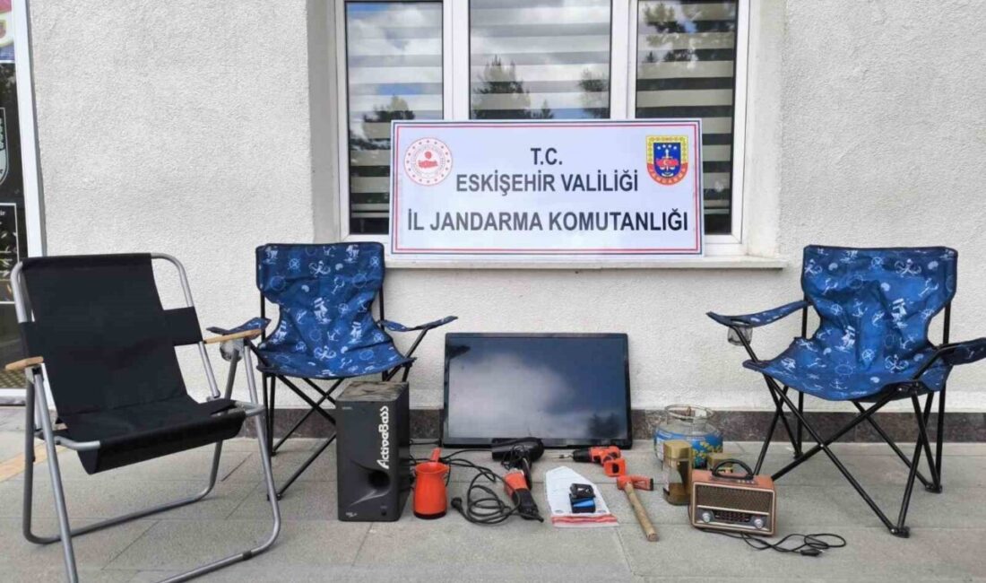 Eskişehir Odunpazarı’nda gerçekleşen evden hırsızlık vakası sonrası yapılan çalışmalar doğrultusunda