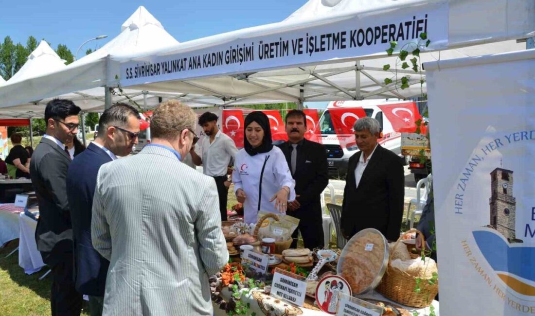 Eskişehir’de Türk Mutfağı Haftası kapsamında Eskişehir’de yöresel lezzet stantları kuruldu.