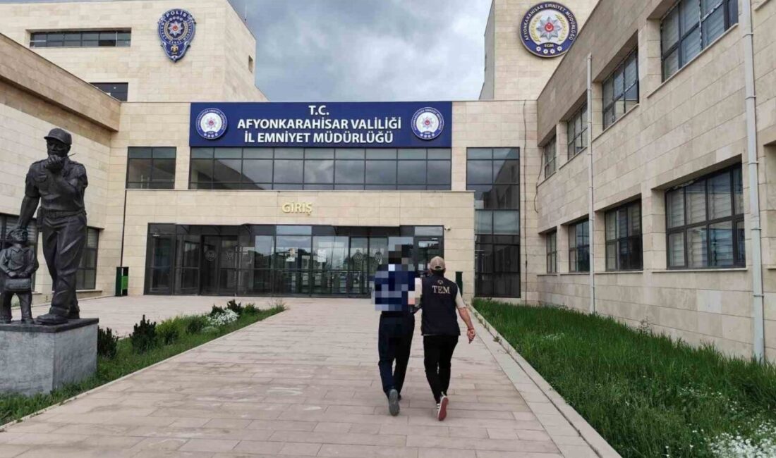 Afyonkarahisar’da Fetullahçı Terör Örgütü (FETÖ) ile iltisaklı olduğu belirlenen Almanya