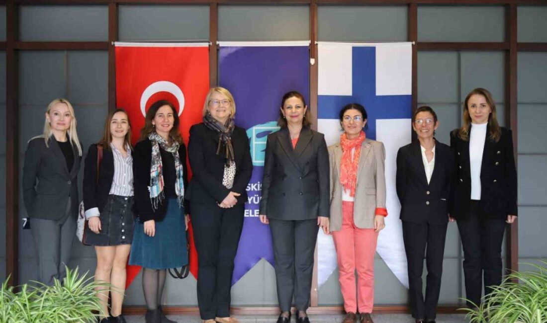 Finlandiya’nın Ankara Büyükelçisi Pirkko Mirjami Hamalainen Eskişehir Büyükşehir Belediye Başkanı