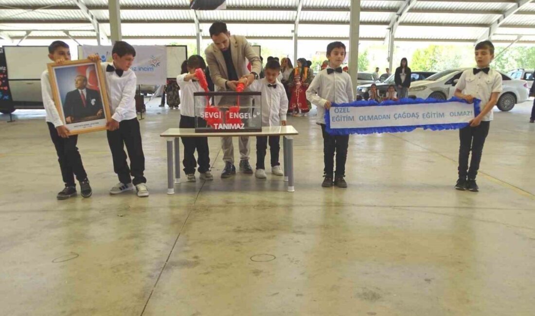 Kütahya’nın Hisarcık ilçesinde Engelliler Haftası nedeniyle Beyaz Özencim Rehabilitasyon Merkezi