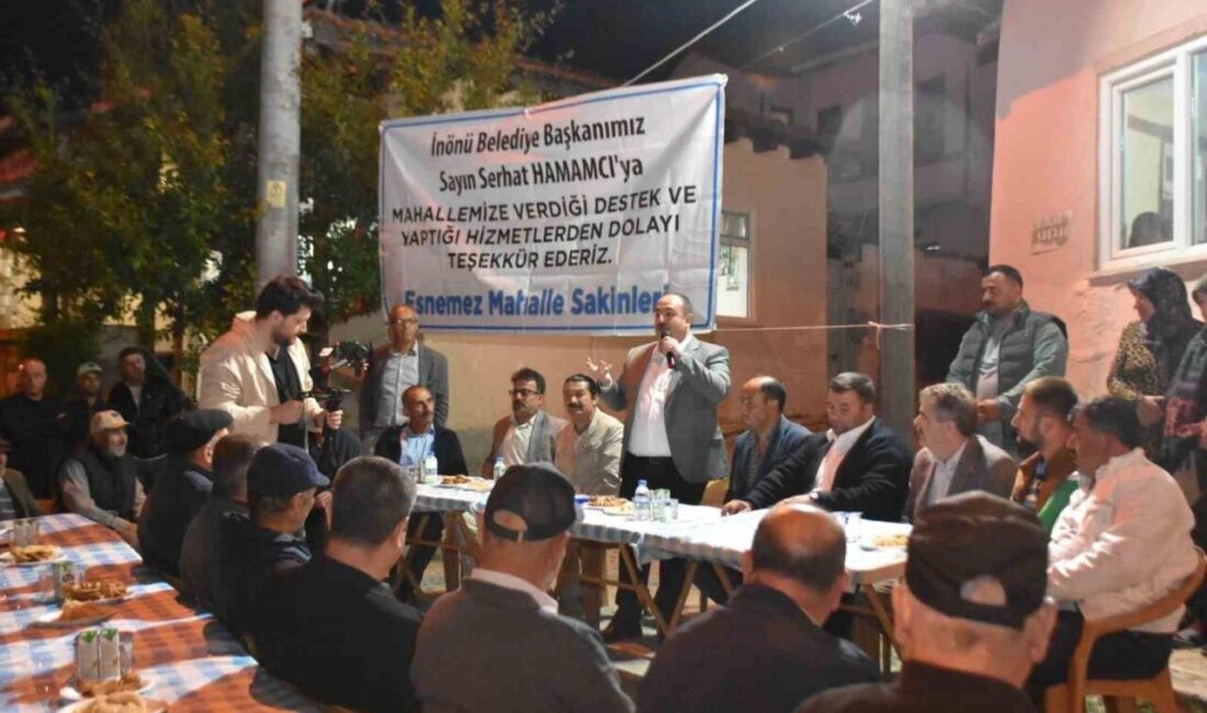 Eskişehir İnönü Belediye Başkanı Serhat Hamamcı tarafından, Esnemez Mahallesi’nde yeni