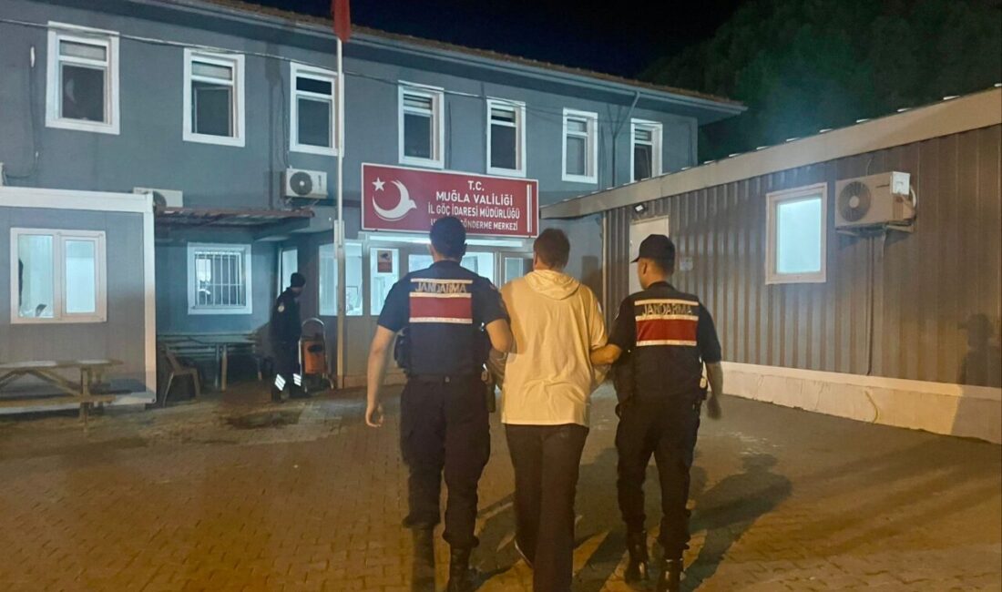 MUĞLA (AA) – Interpol tarafından kırmızı bültenle aranan yabancı uyruklu