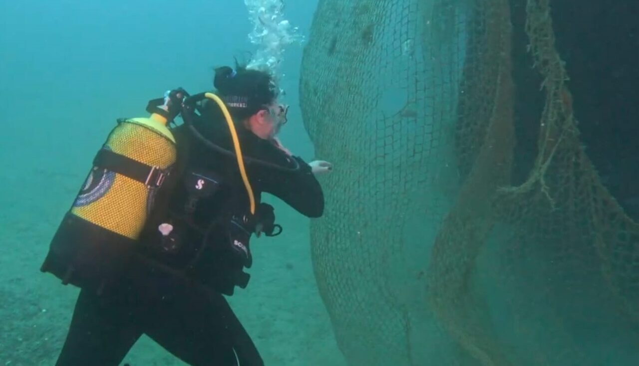 İZMİR (AA) – İzmir'in Karaburun ilçesi açıklarında 1,5 ton "hayalet