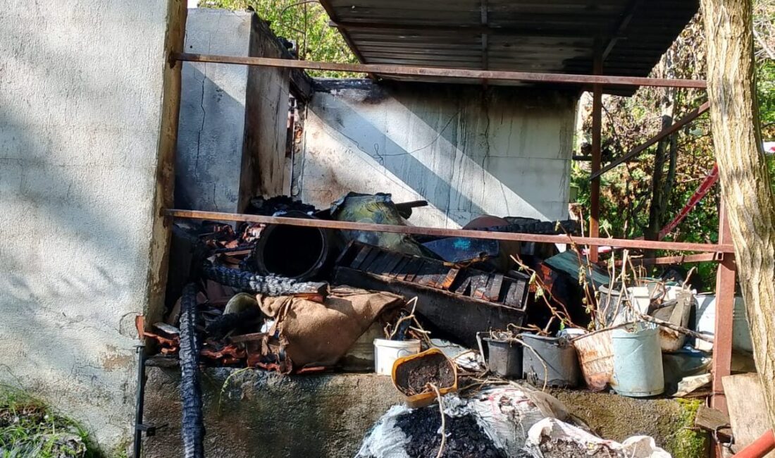 İZMİR (AA) – İzmir'in Tire ilçesinde müstakil evde çıkan yangında