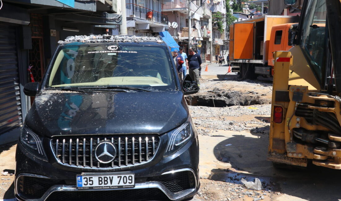 - Aracı zarar gören mahalle sakini Ragıp Düzce:
"Arabalarımızı çekmeye çalıştık
