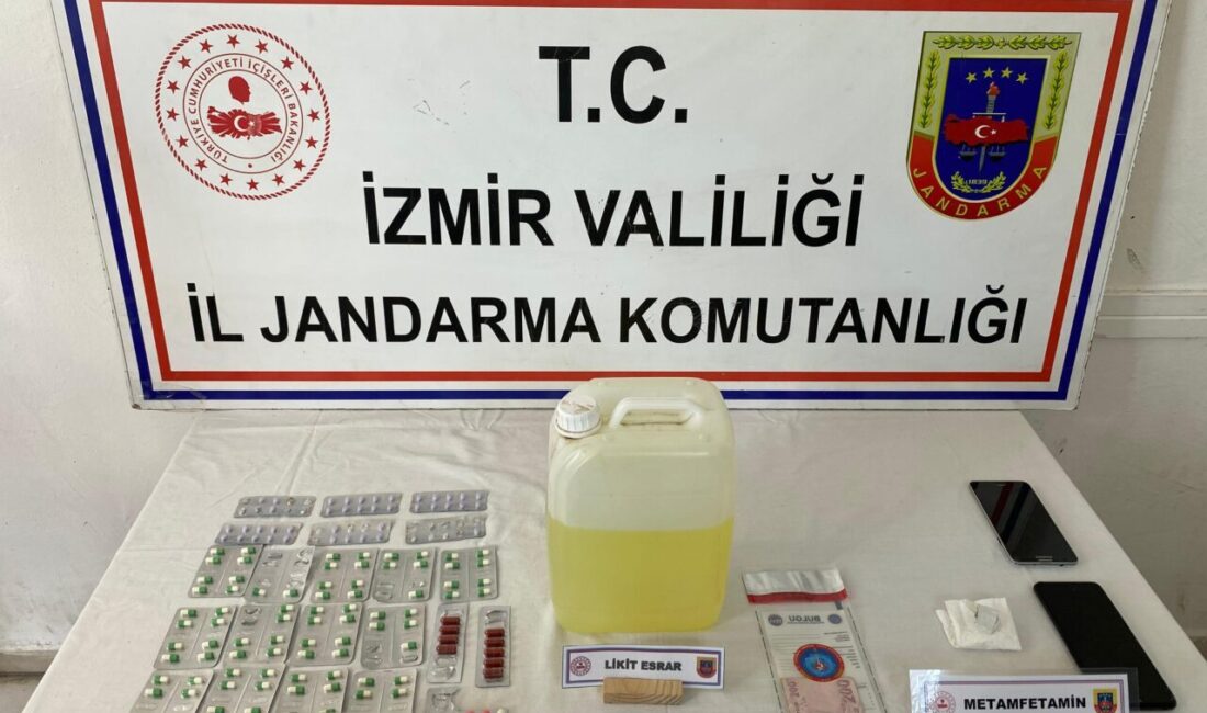 İZMİR (AA) – İzmir'de uyuşturucu operasyonlarında gözaltına alınan 16 şüpheliden