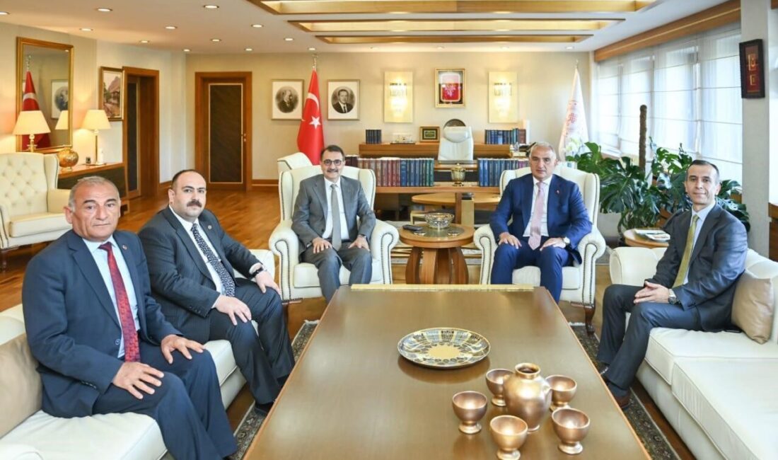 Milletvekili Fatih Dönmez belediye başkanları Kültür ve Turizm Bakanı Mehmet