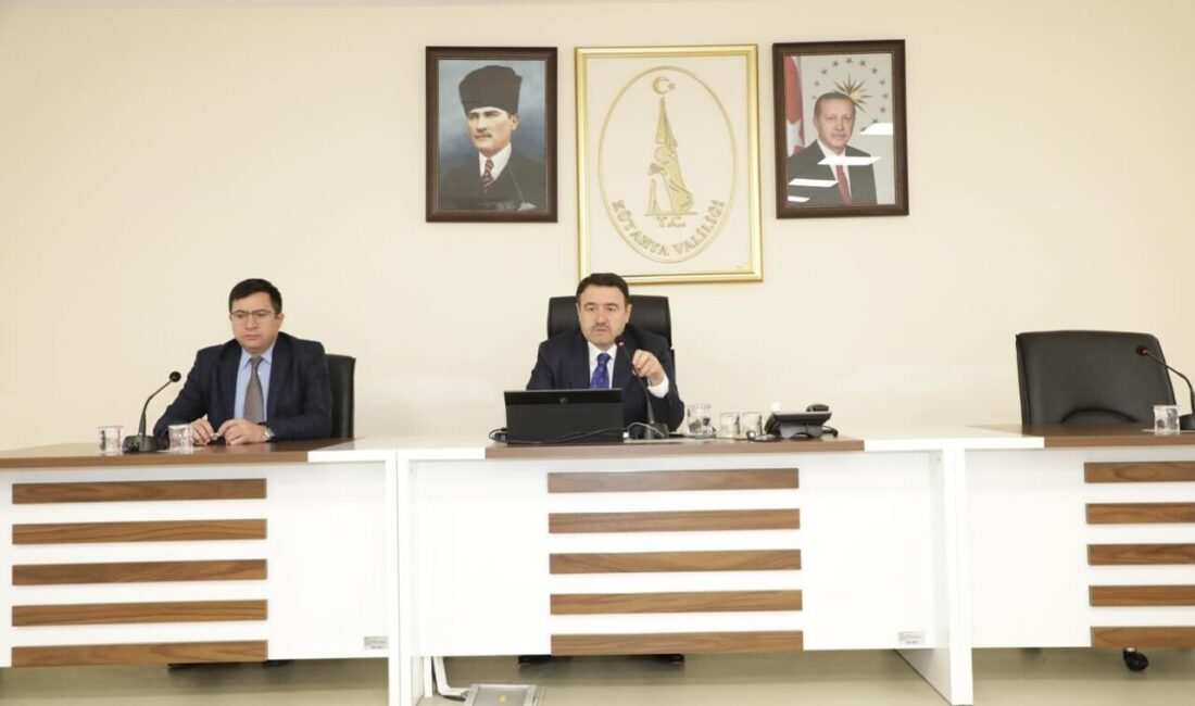 Kütahya Valiliği, ilin afet risklerine karşı hazırlık düzeyini değerlendirmek amacıyla