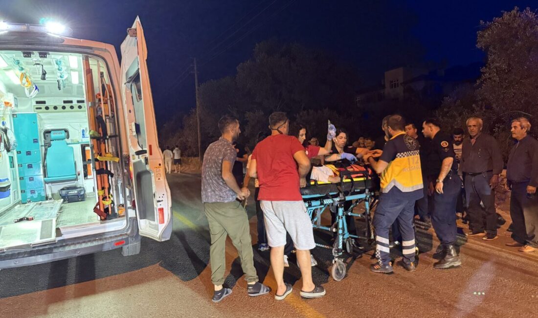 MUĞLA (AA) – Muğla'nın Fethiye ilçesinde motosikletin çarptığı iki çocuk