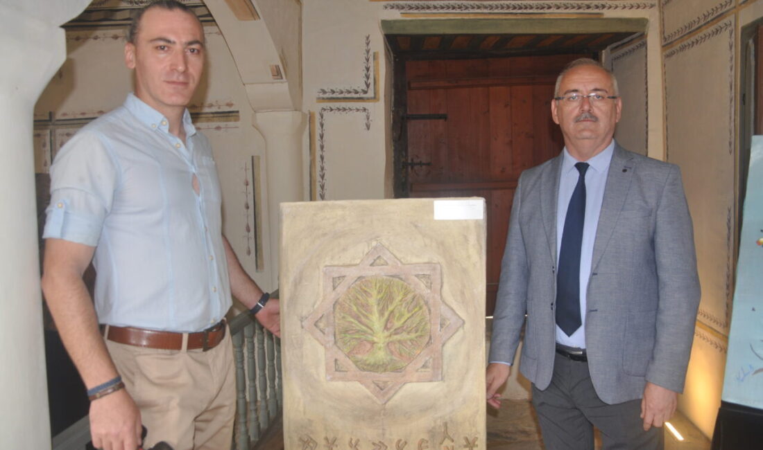 İZMİR (AA) – İzmir'in Ödemiş ilçesinde, 8 köşeli "Selçuklu yıldızı"