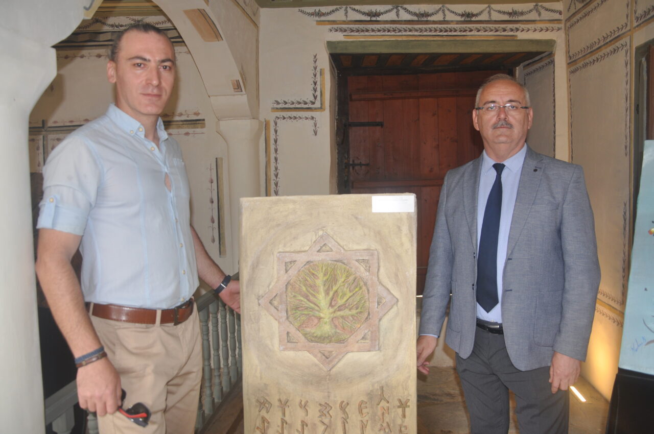 İZMİR (AA) – İzmir'in Ödemiş ilçesinde, 8 köşeli "Selçuklu yıldızı"