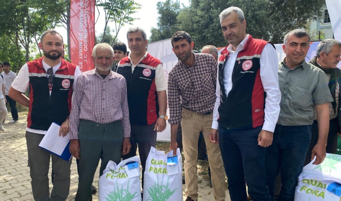 İZMİR (AA) – İzmir'in Ödemiş ilçesinde çiftçilere yüzde 50 hibe